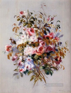 ramo de rosas flor Pierre Auguste Renoir Pinturas al óleo